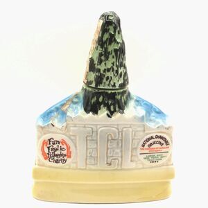 1971 Jim Beam TCL Tall Cedars of Lebanon Decanter Muscular Dystrophy Telethon NY